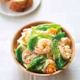 えびと春野菜のデリ風サラダ