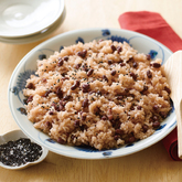 レンジで炊くお赤飯