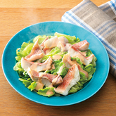 赤魚とキャベツのパパッとレンチン蒸し