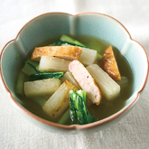 さつま揚げと大根の鶏だし煮