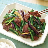 レバニラなす炒め