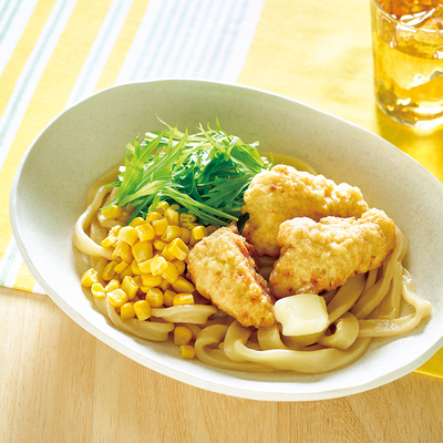 ぶっかけコーンバターうどん