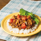 根菜の和風キーマカレー