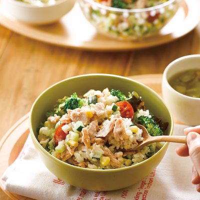 ツナベジライス