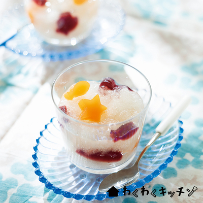 シュワシュワ宝石ゼリー【わくわくキッチン】