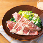 赤魚のしっとり湯煮 マヨレモンソースがけ