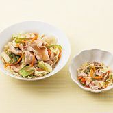 【取り分けレシピ】レンジで簡単！産直豚バラ肉の塩レモン蒸しセット