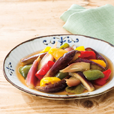 夏野菜の甘酢漬け