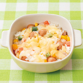 電子レンジでカラフルドリア