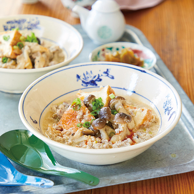 ぶなしめじの台湾風豆乳煮