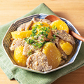 やわらか豚ヒレ肉のみそ肉じゃが