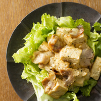 豆腐とベーコンのチーズソテー