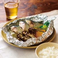 まいたけとさばのホイル焼き