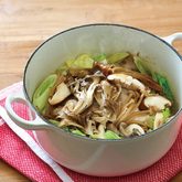 野菜ときのこの無水鍋