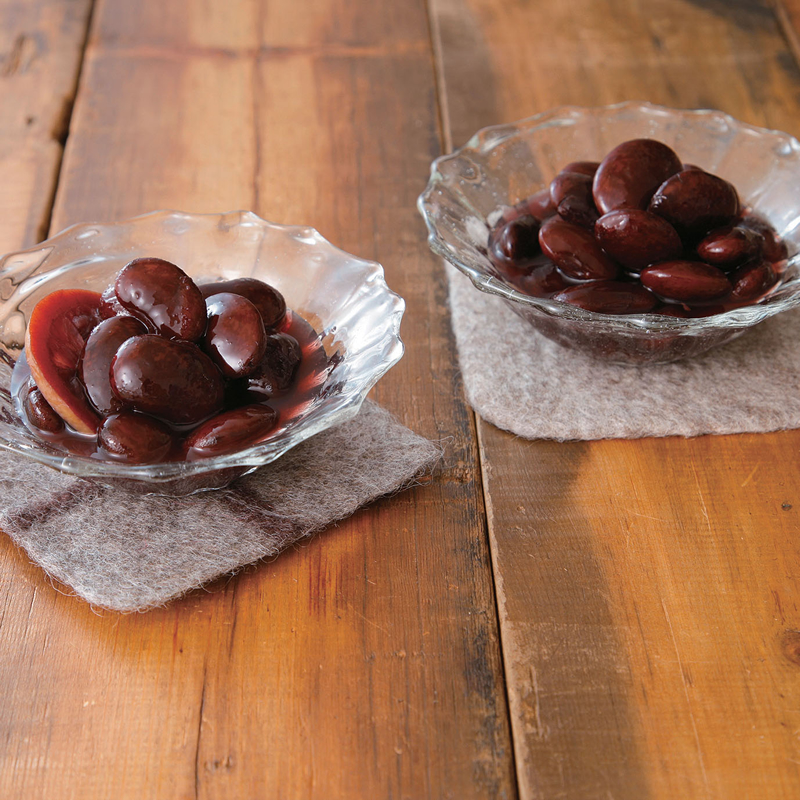 紫花豆のワインシロップ煮 だいどこログ 生協パルシステムのレシピサイト