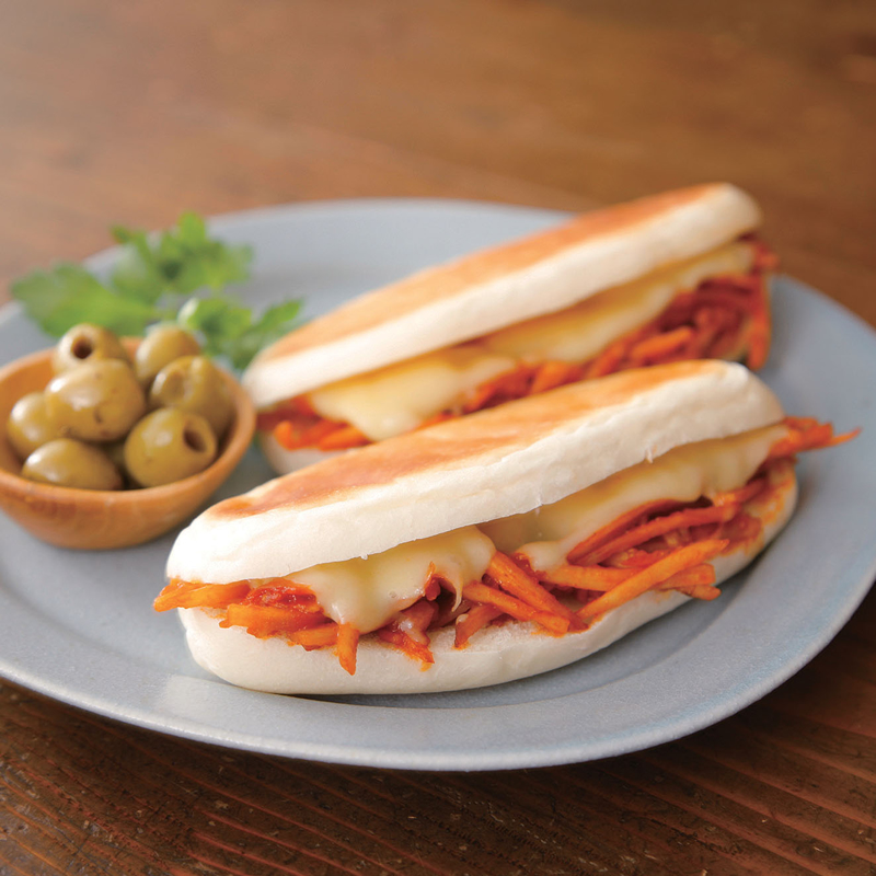 チャバタパニーニのレシピ