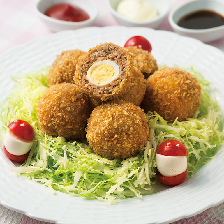 ころころスコッチエッグ だいどこログ 生協パルシステムのレシピサイト