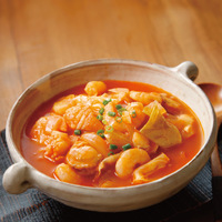 魚介とキャベツの和風ミネストローネ