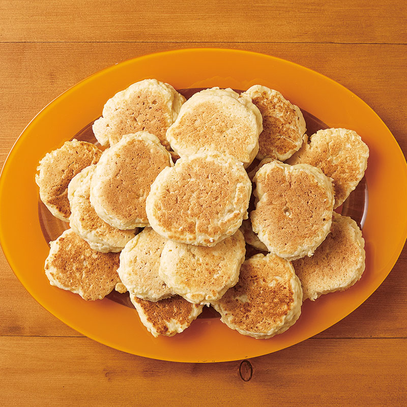 とうふパンケーキ だいどこログ 生協パルシステムのレシピサイト