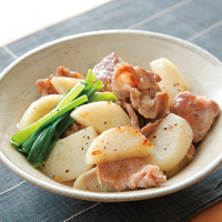 豚肉と長芋の塩煮