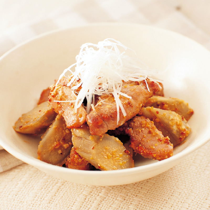 豚ヒレ肉のマスタードとハーブ添え レシピ