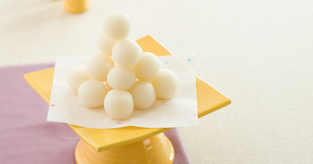 お月見だんご｜だいどこログ[生協パルシステムのレシピサイト]