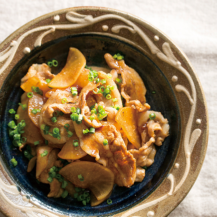 豚バラ大根の甘辛ソテー