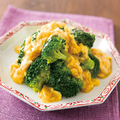 ブロッコリーの中華卵あん