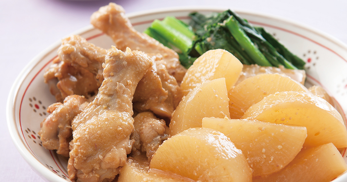 大根と鶏手羽元のみそ煮｜だいどこログ[生協パルシステムのレシピサイト]