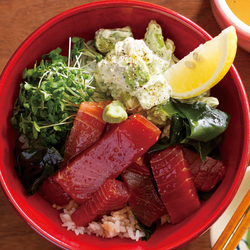 めばちまぐろの漬け丼 だいどこログ 生協パルシステムのレシピサイト