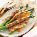 アスパラの豚肉巻き パリッと羽チーズ