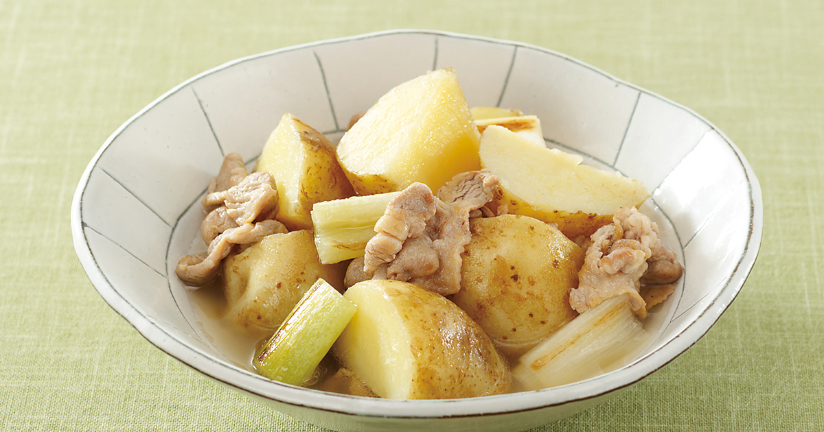 新じゃがの塩肉じゃが｜だいどこログ[生協パルシステムのレシピサイト]
