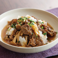 牛肉とぶなしめじのさっぱりおろし煮
