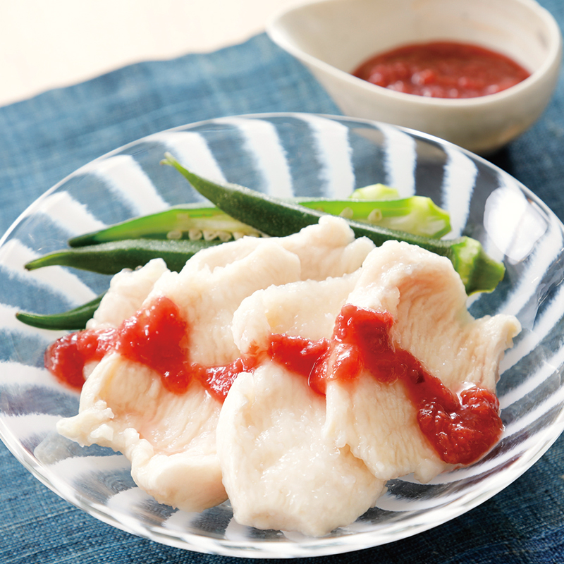 水晶鶏の梅肉だれ だいどこログ 生協パルシステムのレシピサイト