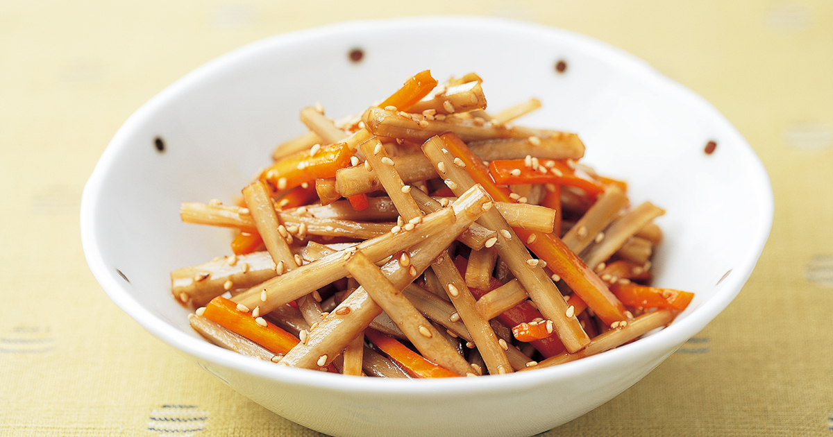 きんぴらごぼう｜だいどこログ[生協パルシステムのレシピサイト]