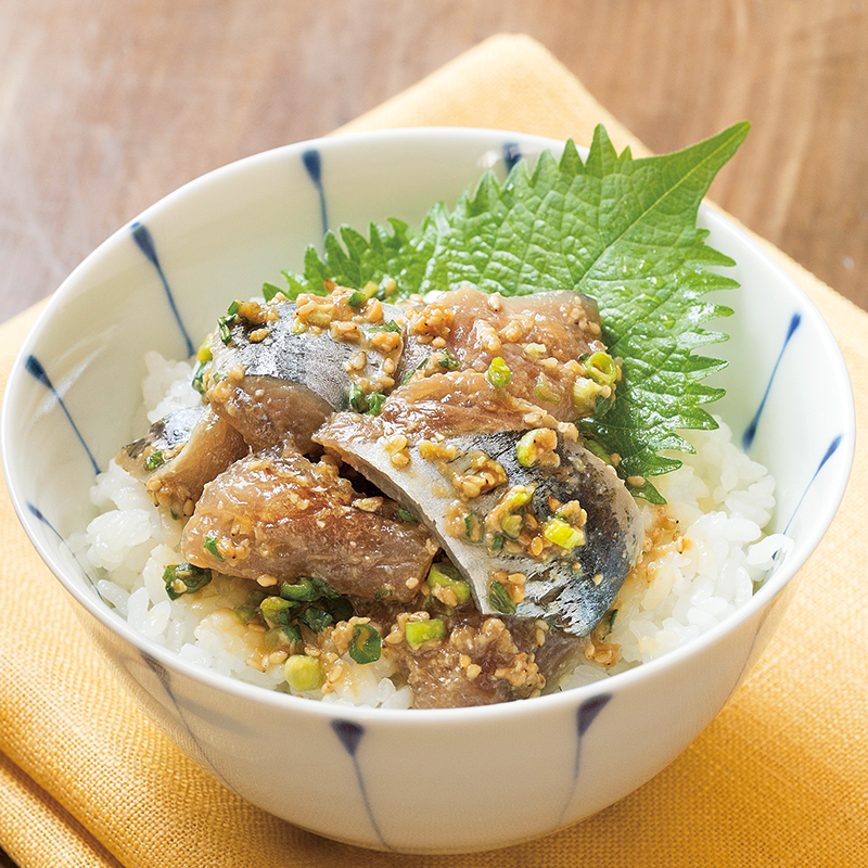 さんまのごまみそ丼｜だいどこログ[生協パルシステムのレシピサイト]