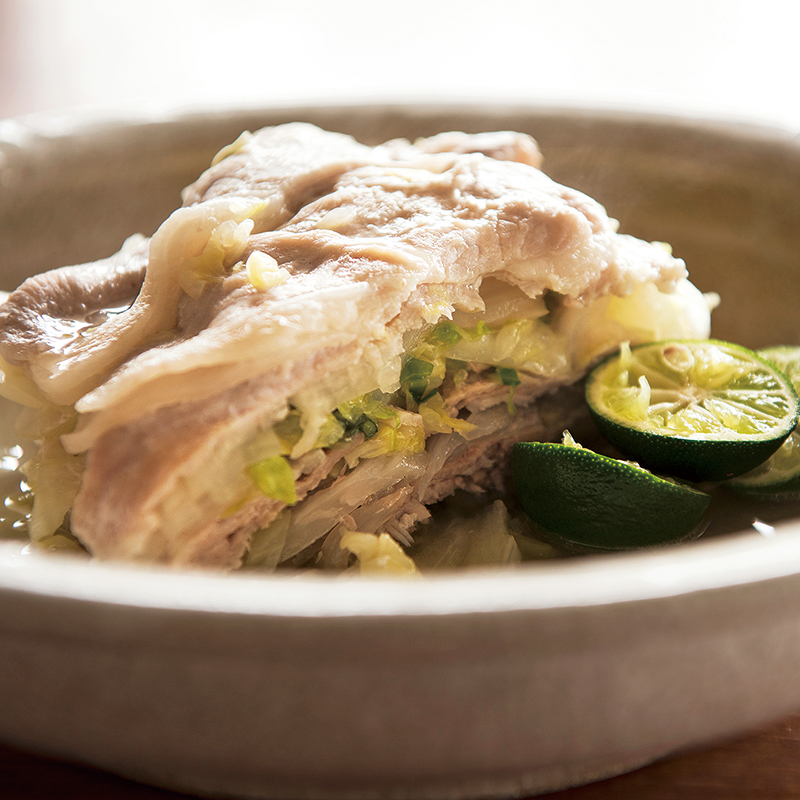 豚肉とキャベツの重ね蒸し だいどこログ 生協パルシステムのレシピサイト