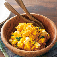 かぼちゃとチーズのサラダ