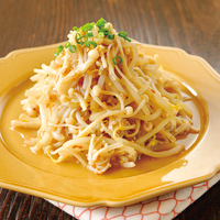 えのき茸ともやしのシャキシャキナムル