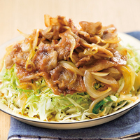 キャベツと食べる豚バラ甘辛炒め