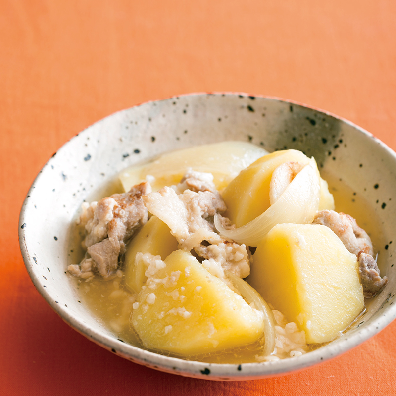 塩こうじの肉じゃが