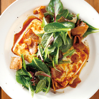 ベーコン豆腐ステーキ