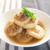 長芋のそぼろ煮