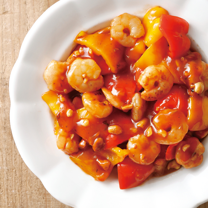 ⭐︎えびちりちゃむ⭐︎ カラフルえびチリ｜だいどこログ[生協パルシステムのレシピサイト]