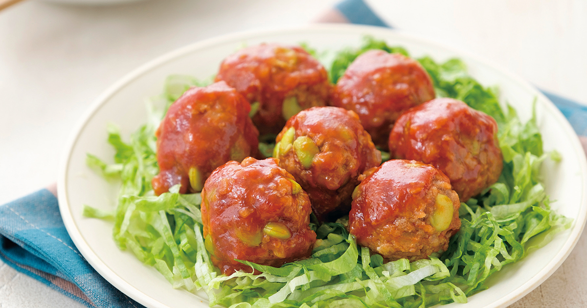 お手軽ミートボールのケチャップあん｜だいどこログ[生協パルシステム