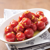 ミニトマトのガーリックオイルマリネ