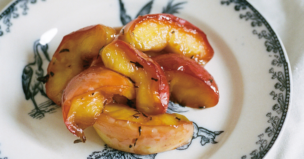 ロシアンティー風アールグレイ煮りんご だいどこログ 生協パルシステムのレシピサイト