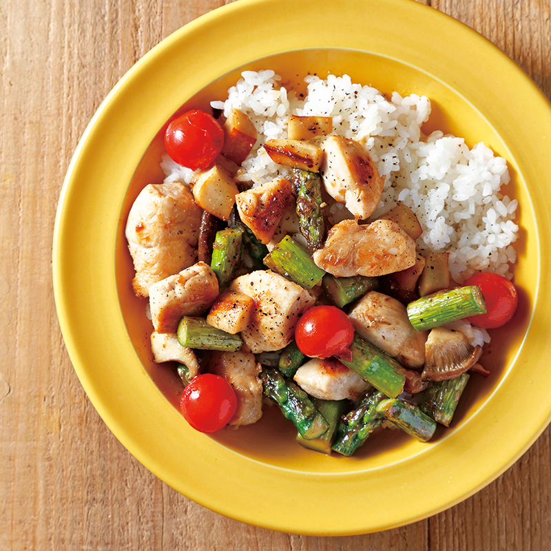 ササミと彩り野菜のドレッシング炒め｜だいどこログ[生協パルシステム