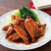 手羽中スペアリブのさっぱり照り煮