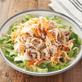 野菜たっぷり みそ味豚肉のレンジ蒸し